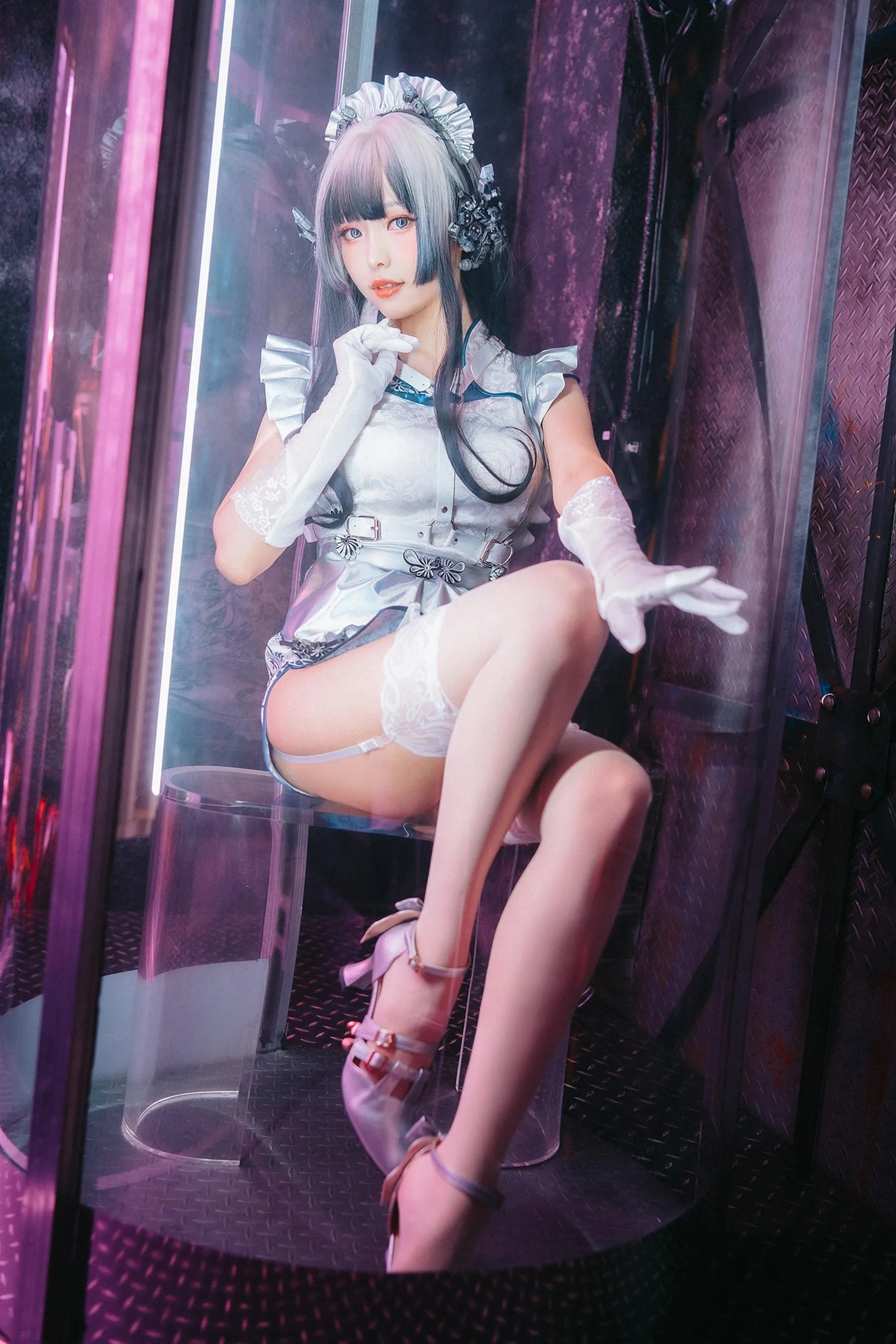 ElyEE子 – NO.118 賽博女僕 Violane青輝石 [29P]插图6